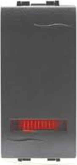 MARLANVIL---DEVIATORE-UNIPOLARE-16A-250V-CON-SPIA-LUMINOSA-SERIE-ONDA-COLORE-GRIGIO-ART.-7708.6