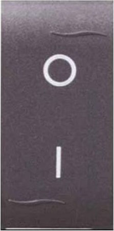 MARLANVIL--INTERRUTTORE-BIPOLARE-16A-SERIE-ONDA-COLORE-GRIGIO-ART.-7713.2