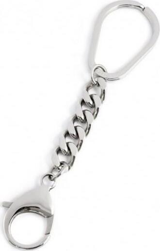 MARLU’---PORTACHIAVI-A-GOCCIA-CON-CATENA-GRUMETTA-E-MOSCHETTONE-ACCIAIO