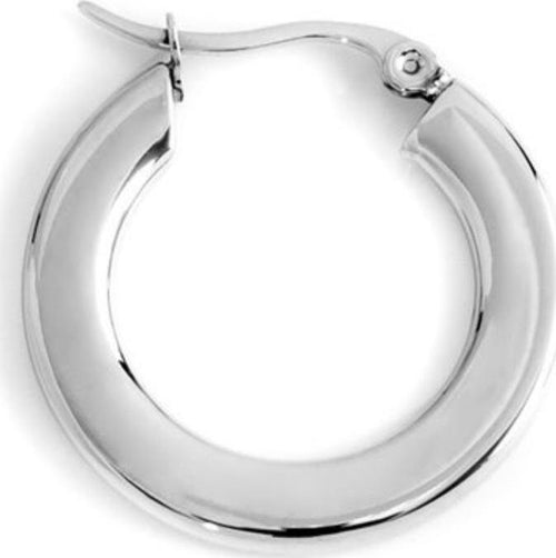 Marlu-MONO-ORECCHINO-ACCIAIO-CERCHIO-DIAMETRO-2,7CM