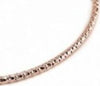 MARLU'-MONO-ORECCHINO-CERCHIO-PVD-ROSE'-MARTELLATO-DIAMETRO-6CM