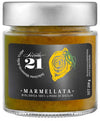 Marmellata di Limoni artigianale Solo Frutta marmellata di limone con zucchero di canna e aggiunta succo di limone in Vetro Secolo21 230 gr