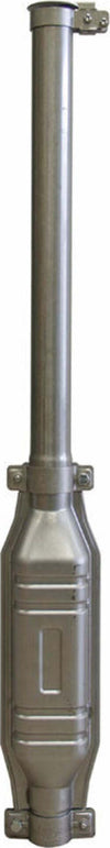 Marmitta completa con prolunga dritta attacco 50mm