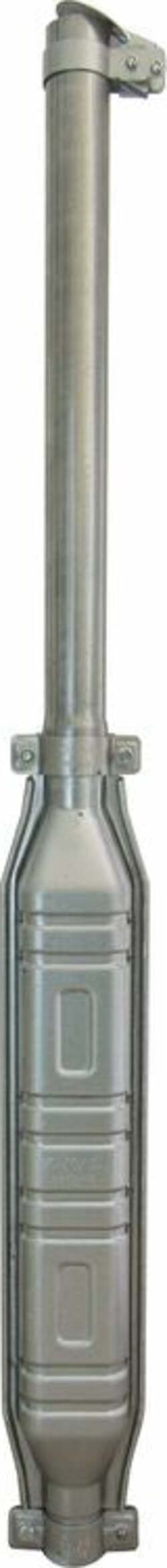 Marmitta completa con prolunga dritta attacco 65mm