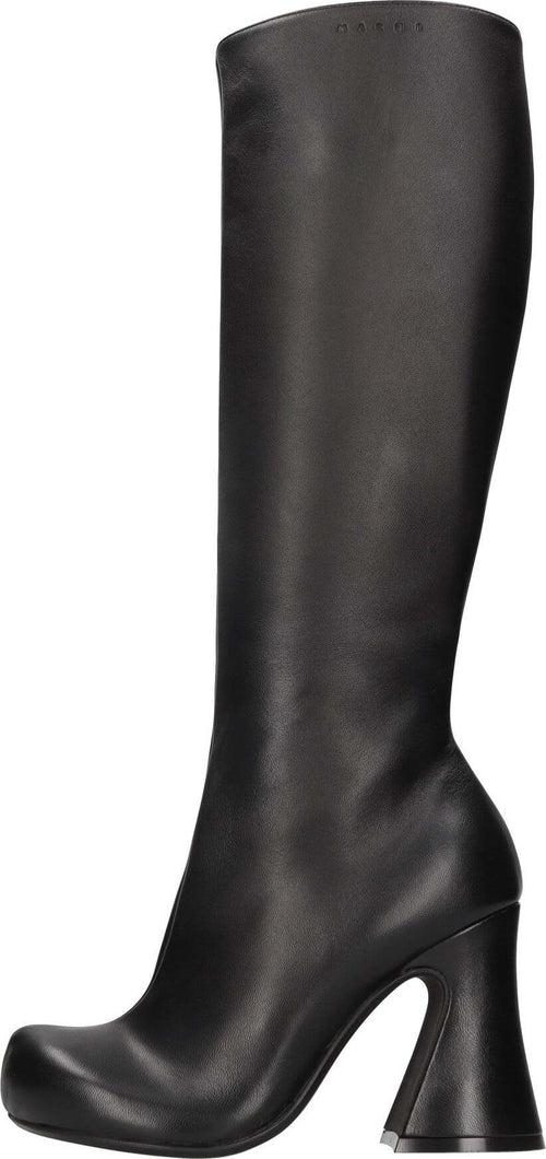 Marni-Stivali-Nero-da-donna
