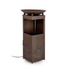 Fontana yuki rettangolare con led 40,5x40,5x78h
