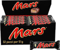 Mars 32x Barretta Cioccolato Al Latte E Caramello Snack Mars 51 Gr Confezione Da 32 Pz Alimentari e cura della casa/Snack dolci e salati/Cioccolata/Barrette/Formato snack Franco Pausa Caffè - Albano Laziale, Commerciovirtuoso.it