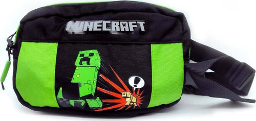 Marsupio Minecraft per Bambini E Ragazzi Monospalla Con Zip 22x13x6 Cm Sport e tempo libero/Attività ricreative all'aperto/Camping e outdoor/Marsupi/Marsupi a fascia Cartoleria Deja Vu - Crotone, Commerciovirtuoso.it