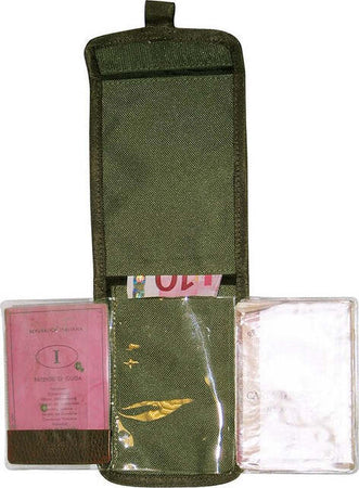 Marsupio-Wood,-Porta-Documenti-Unisex-–-Adulto,-Verde,-Taglia-Unica