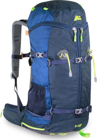 Marsupio-zaino-Trekking-Y-30,Arancione-Blu-30-Litri