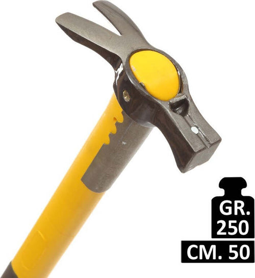 MARTELLO-FORGIATO-GLADIO-MASS-250-GR.-CON-MANICO-FIBRA-50-CM.