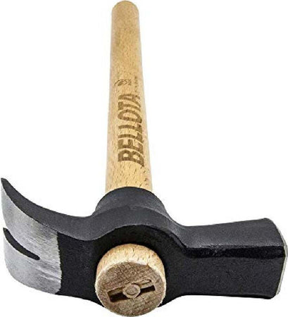 Martello per carpentiere con testa in acciaio temprato e manico in legno Fai da te/Utensili elettrici e a mano/Utensili a mano/Martelli e magli/Martelli da carpentiere La Zappa - Altamura, Commerciovirtuoso.it