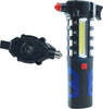 MARTELLO ROMPI VETRO CON TORCIA LED LAMPADA EMERGENZA CALAMITATA ZJ80 Auto e Moto/Accessori per auto/Accessori di emergenza/Attrezzi per la fuga d’emergenza Trade Shop italia - Napoli, Commerciovirtuoso.it