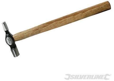 Martello testa Silverline perno in acciaio manico in legno di noce 110g Offerta
