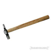 Martello testa Silverline perno in acciaio manico in legno di noce 110g Offerta Silverline