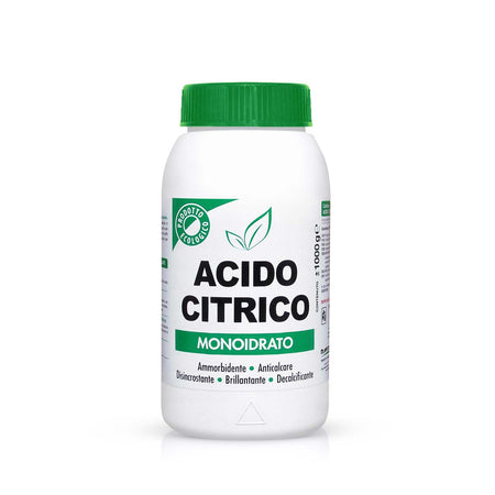 Acido Citrico monoidrato ecologico, anticalcare, brillantante e disincrostante