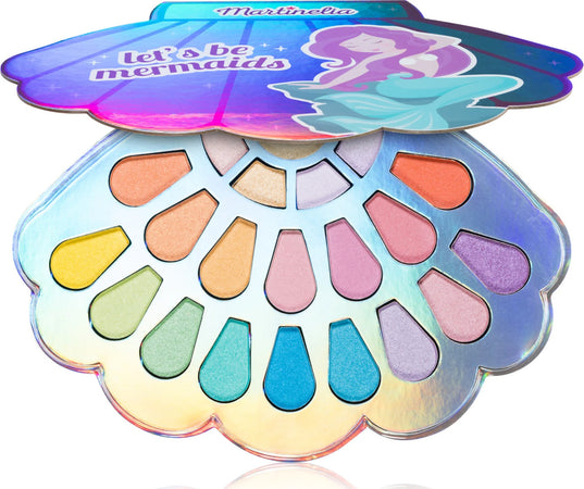 Martinelia Let´s Be Mermaid Eyeshadow Palette Set Da Trucco Sirenetta Per Bambine 23 Pz. Con Specchio Ombretti E Cipria Giochi e giocattoli/Giochi d'imitazione e accessori di travestimento/Accessori per travestimento/Trucchi Cartoleria Deja Vu - Crotone, Commerciovirtuoso.it