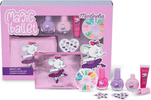 Martinelia Magic Ballet Nails & Case Cofanetto Trucchi E Smalti Bimba Con Adesivi Smalti Lucidalabbra E Borsetta Giochi e giocattoli/Giochi d'imitazione e accessori di travestimento/Accessori per travestimento/Trucchi Cartoleria Deja Vu - Crotone, Commerciovirtuoso.it