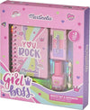 Martinelia Super Girl Beauty Set & Notebook Set Regalo Con Notebook + Smalto + Palette Trucco Giochi e giocattoli/Giochi d'imitazione e accessori di travestimento/Accessori per travestimento/Trucchi Cartoleria Deja Vu - Crotone, Commerciovirtuoso.it