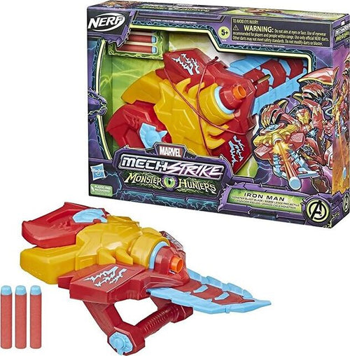 Marvel-avengers-mech-strike-monster-hunters-lanciatore-spada-di-iron-man-multicolore,-one-size,-f4378