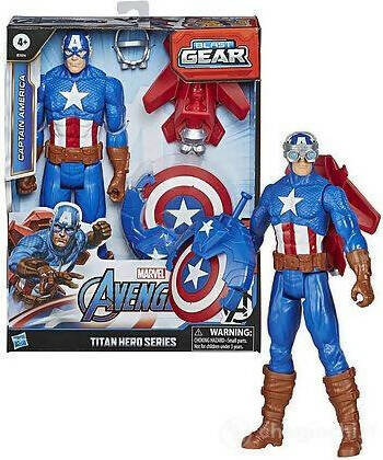 Marvel Avengers Personaggio Giocattolo 30cm Accessoriato Blast Gear - Capitan America Giochi e giocattoli/Personaggi giocattolo/Personaggi d'azione Cartoleria Deja Vu - Crotone, Commerciovirtuoso.it