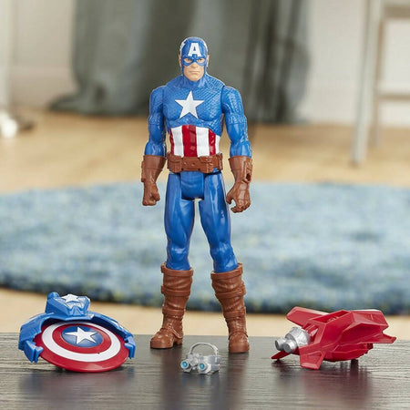 Marvel Avengers Personaggio Giocattolo 30cm Accessoriato Blast Gear - Capitan America Giochi e giocattoli/Personaggi giocattolo/Personaggi d'azione Cartoleria Deja Vu - Crotone, Commerciovirtuoso.it