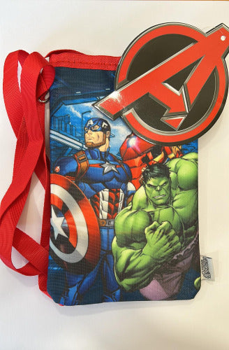 MARVEL-BORSA-TRACOLLA-PORTACELLULARE-AVENGERS