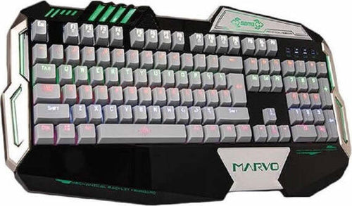 Marvo-Scorpion-Kg910-Tastiera-Gaming-Retroilluminata-Pc-Usb-Meccanica-Poggiapolsi
