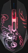 Marvo-Scorpion-M316-Mouse-Ottico-Gaming-Retroilluminato-2400-Dpi-Luminoso-Pc-Usb