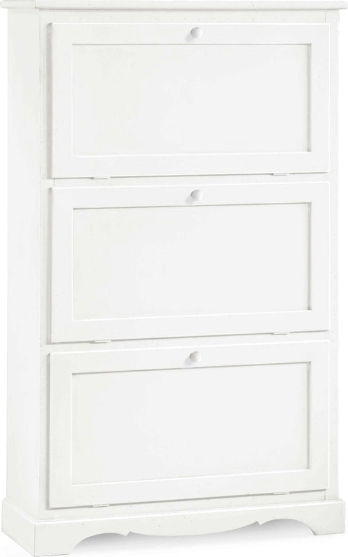 MARY---scarpiera-in-legno-massello-79x30x130-Bianco-Milani-Home