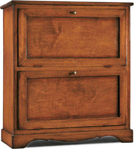 MARY---scarpiera-in-legno-massello-79x30x90-Tinta-noce-Milani-Home