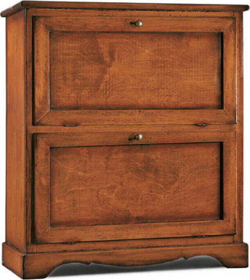 MARY---scarpiera-in-legno-massello-79x30x90-Tinta-noce-Milani-Home