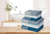 Set di asciugamani Mary Vingi 3+3 con cofanetto spugna 100% cotone