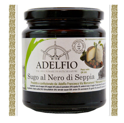 Adelfio - Sugo al Nero di Seppie 300 gr