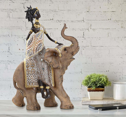 Masai-Tribal-C/Elefante-Cm-22,5X12X32,5