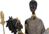 Masai-Tribal-Famiglia-Cm-16,5X11,5X38
