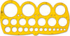 Maschera cerchi 7126 - 1-55mm - con smusso - Arda [multipack] 10 pezzi Cancelleria e prodotti per ufficio/Penne matite scrittura e correzione/Materiali per il disegno tecnico Eurocartuccia - Pavullo, Commerciovirtuoso.it