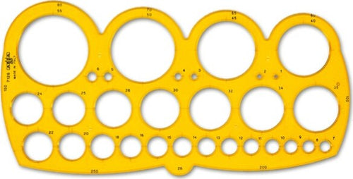 Maschera cerchi 7126 - 1-55mm - con smusso - Arda [multipack] 10 pezzi Cancelleria e prodotti per ufficio/Penne matite scrittura e correzione/Materiali per il disegno tecnico Eurocartuccia - Pavullo, Commerciovirtuoso.it