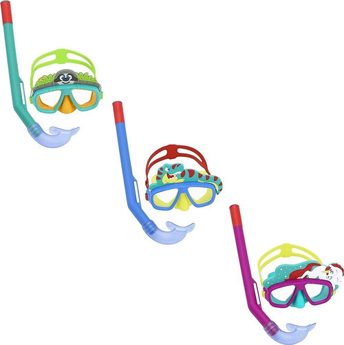Maschera Da Snorkeling Con Boccaglio Per Bambini Con Animaletti 3-6+ Anni 24059 Sport e tempo libero/Attività ricreative all'aperto/Sport acquatici/Nuoto/Occhialini Trade Shop italia - Napoli, Commerciovirtuoso.it