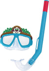 Maschera Da Snorkeling Con Boccaglio Per Bambini Con Animaletti 3-6+ Anni 24059 Sport e tempo libero/Attività ricreative all'aperto/Sport acquatici/Nuoto/Occhialini Trade Shop italia - Napoli, Commerciovirtuoso.it