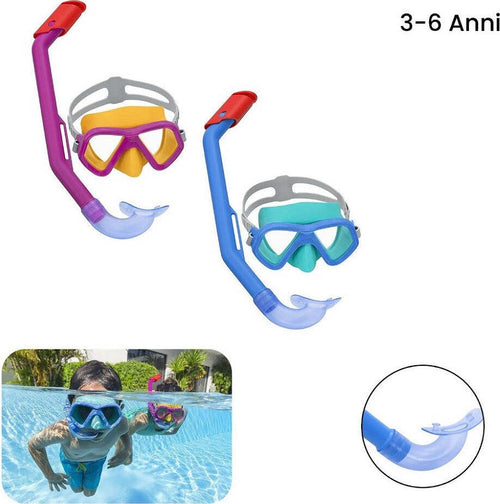 Maschera Da Snorkeling Con Boccaglio Per Bambini Glider Colori Assortiti 24023 Sport e tempo libero/Attività ricreative all'aperto/Sport acquatici/Immersione e Snorkeling/Maschere Trade Shop italia - Napoli, Commerciovirtuoso.it