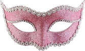 Maschera In Plastica con glitter Rosa Mascherina Rosa glitterata Giochi e giocattoli/Giochi d'imitazione e accessori di travestimento/Accessori per travestimento/Maschere Kondorama - Martinsicuro, Commerciovirtuoso.it