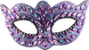 Maschera Lilla In Plastica con gemme e Strass elegante Mascherina travestimento Moda/Abbigliamento specifico/Costumi e accessori/Accessori/Adulti/Maschere Kondorama - Martinsicuro, Commerciovirtuoso.it