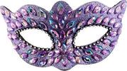 Maschera Lilla In Plastica con gemme e Strass elegante Mascherina travestimento Moda/Abbigliamento specifico/Costumi e accessori/Accessori/Adulti/Maschere Kondorama - Martinsicuro, Commerciovirtuoso.it
