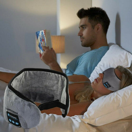 Maschera Notte Copri Occhi Per Dormire Da Viaggio Con Cuffie Bluetooth Q-yz1 Moda/Valigie borse e accessori da viaggio/Accessori/Accessori da viaggio/Mascherine per dormire Trade Shop italia - Napoli, Commerciovirtuoso.it