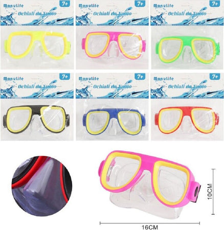 Maschera Nuoto Immersioni Mare Piscina Estate Bambini 16x10cm Vari Colori 605411 Sport e tempo libero/Attività ricreative all'aperto/Sport acquatici/Immersione e Snorkeling/Maschere Trade Shop italia - Napoli, Commerciovirtuoso.it