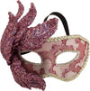 Maschera Preziosa con Foglie Glitter Rosa Maschera per Party Scambio di Coppia Salute e cura della persona/Erotismo e contraccezione/Abbigliamento erotico/Donna/Costumi e travestimenti Kondorama - Martinsicuro, Commerciovirtuoso.it