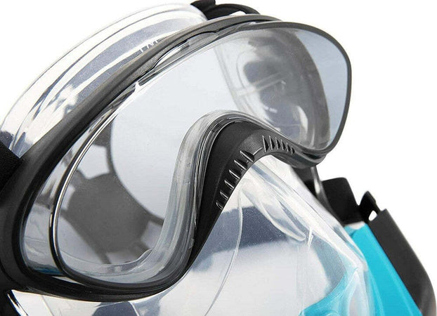 Maschera S/m Con 2 Boccagli Da Snorkeling Sub Per Mare Piscina Hydro-pro 24060 Sport e tempo libero/Attività ricreative all'aperto/Sport acquatici/Immersione e Snorkeling/Maschere Trade Shop italia - Napoli, Commerciovirtuoso.it
