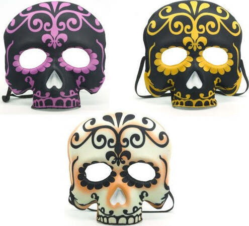 MASCHERA-TESCHIO-MEZZO-VISO-COLORI-ASSORTITI