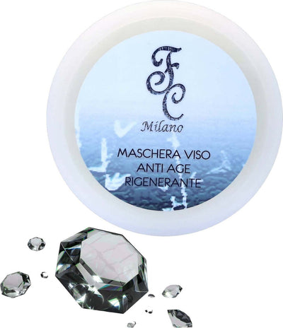 Maschera Viso Anti Età Con Bava Di Lumaca 100 Ml Maschera Rigenerante E Compattante Intensiva Made In Italy Fc Milano